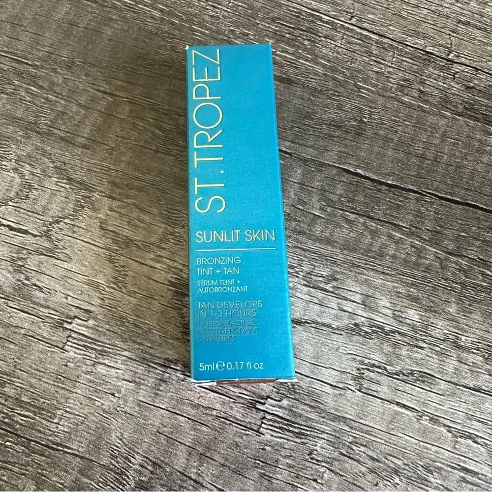 St. Tropez Self Tan Set With Pouch Bag Sample/Travel Size